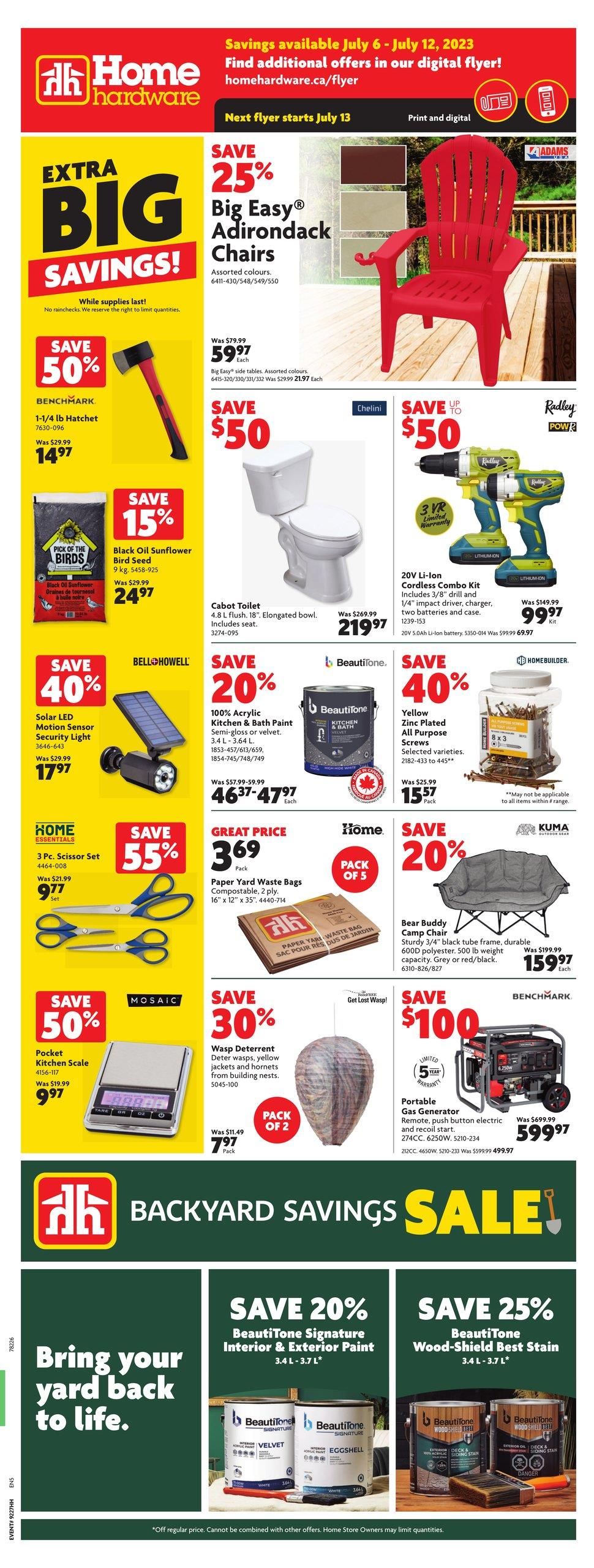 Home Hardware Bc Flyer July 6 To 12 1 Max Home Building Centre