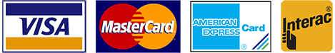 Visa-MasterCard-Amex-Interac-Logos Banner