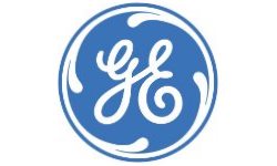 General Electric Logo - Light Blue